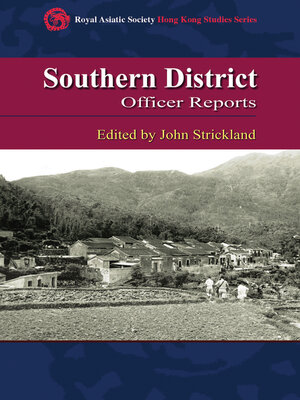 cover image of Southern District Officer Reports
